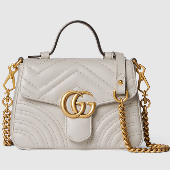 Gucci GG MARMONT MINI TOP HANDLE BAG 547260 AABZC 1712