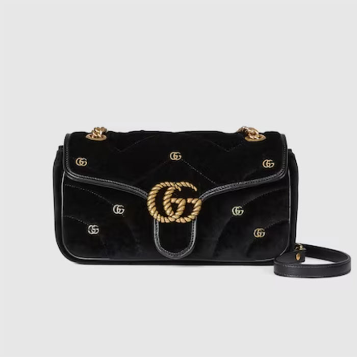 Gucci GG MARMONT SMALL SHOULDER BAG 443497 FACK2 1000