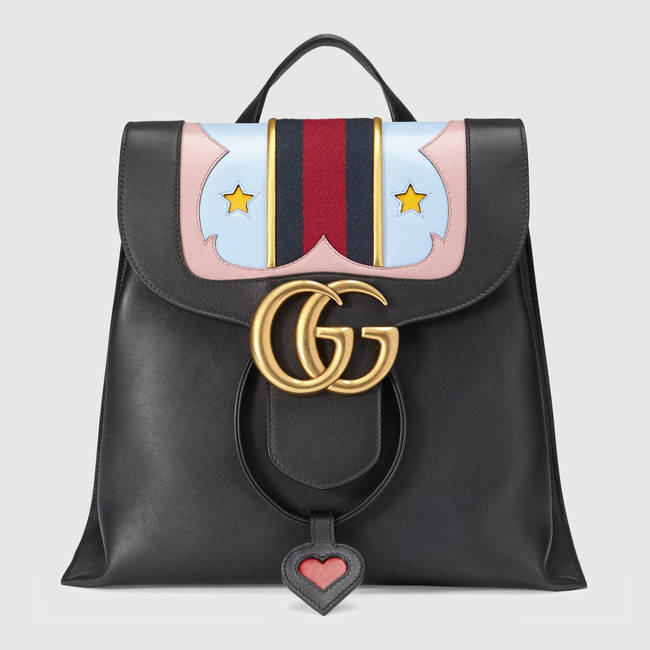 Gucci GG Marmont leather backpack 432265 DLXMT 8767