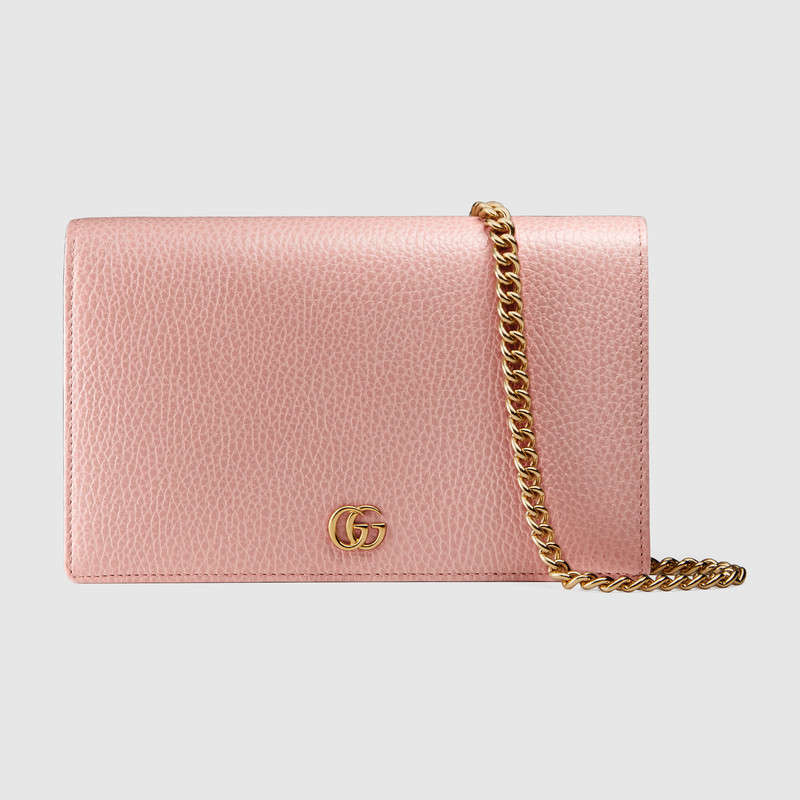 Gucci GG Marmont leather mini chain bag 497985 CAO0G 5909