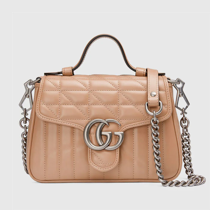 Gucci GG Marmont mini top handle bag 583571 UM8AN 2754