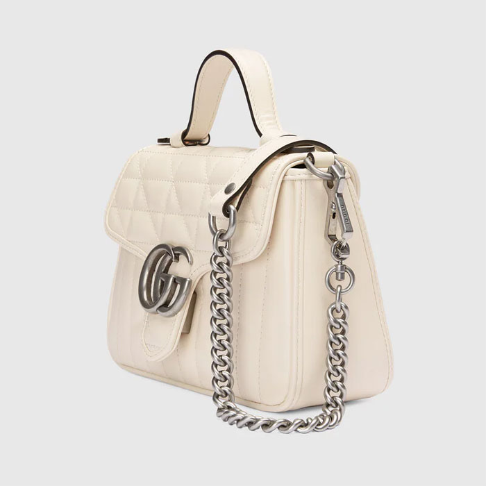 Gucci GG Marmont mini top handle bag 583571 UM8AN 9022