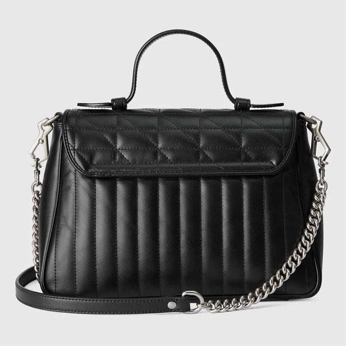 Gucci GG Marmont small top handle bag 498110 UM8AN 1000