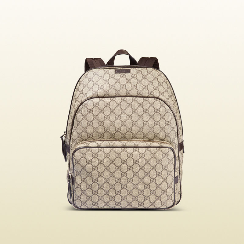 Gucci GG supreme canvas zip backpack 359262 KGDIA 8588