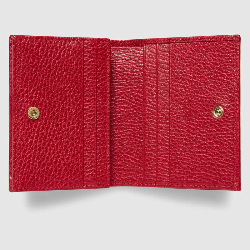 Gucci Leather card case 456126 CAO0G 6433