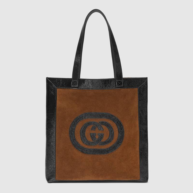 Gucci Ophidia suede large tote 519335 D6ZVT 2861