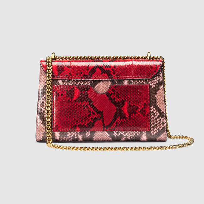 Gucci Padlock python shoulder bag 409486 LJCBG 8420