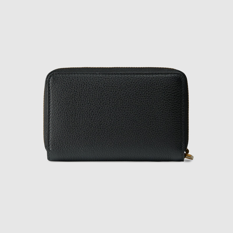 Gucci Print leather card case 496319 0GCAT 8163