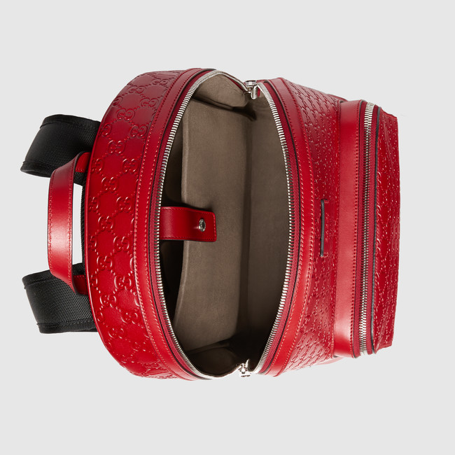 Gucci Signature leather backpack 406370 CWCCN 8646