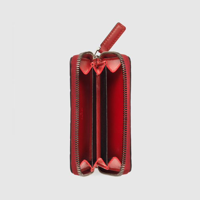 Gucci Signature zip around card case 255452 CWC1N 6433