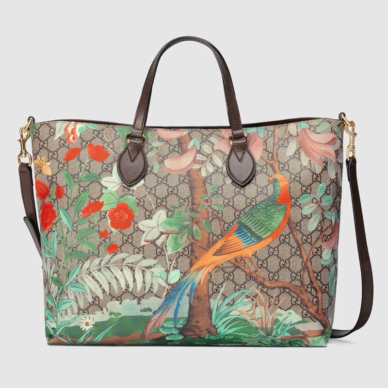 Gucci Tian soft GG tote 453705 K5LBG 8689
