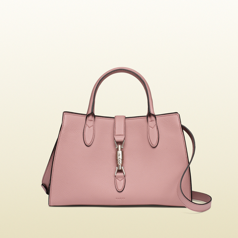 Jackie soft leather top handle bag