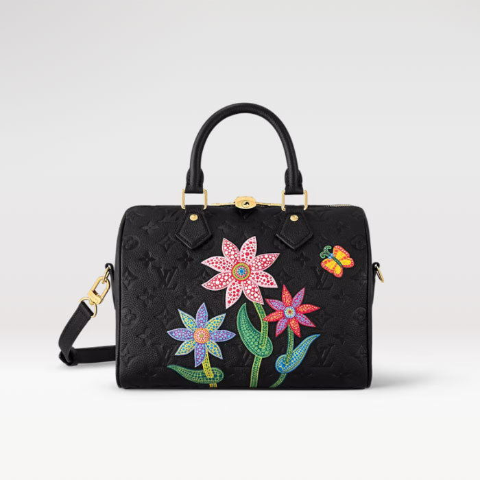 LV x YK Speedy Bandouliere 25