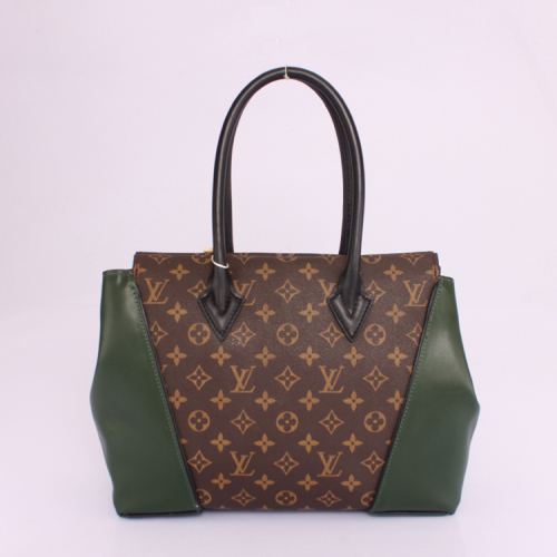 Louis Vuitton Monogram Canvas & Leather W PM M40941 Green