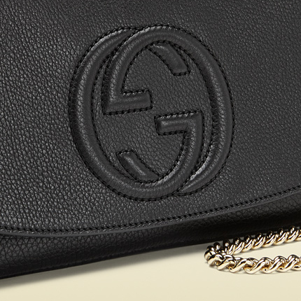 Soho leather shoulder bag