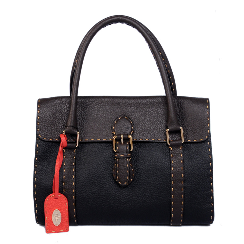 Fendi clemence Leather  tote bag