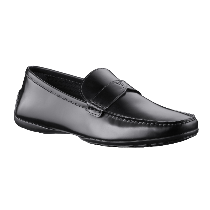 PILOT LOAFER IN WAXED LEATHER