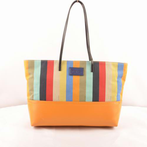 Fendi Fall Winter 2012 Pequin Shoulder Bag F2480 Yellow