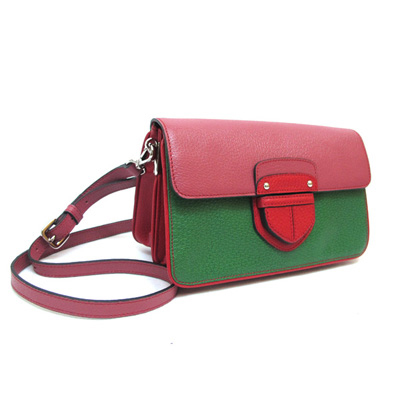 BT0784 Green with Rose Red full leather