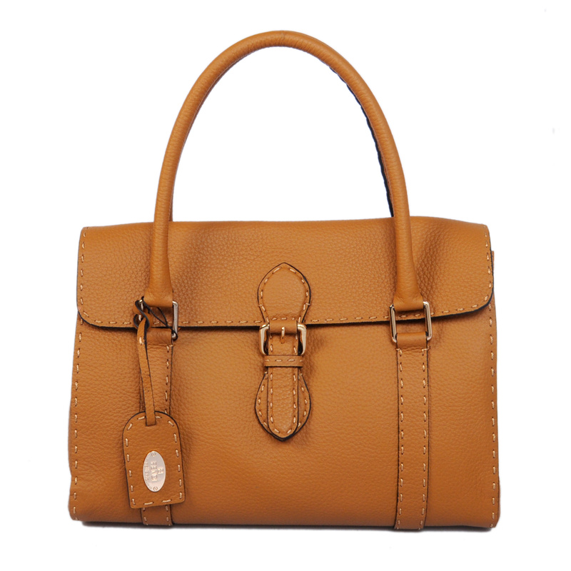 Fendi clemence Leather  tote bag