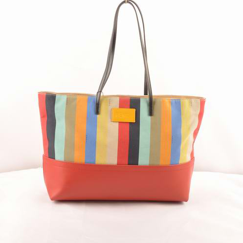 Fendi Fall Winter 2012 Pequin Shoulder Bag F2480 Red