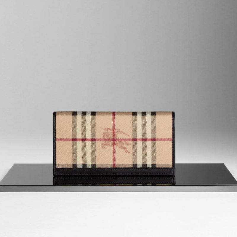 Haymarket check wallet