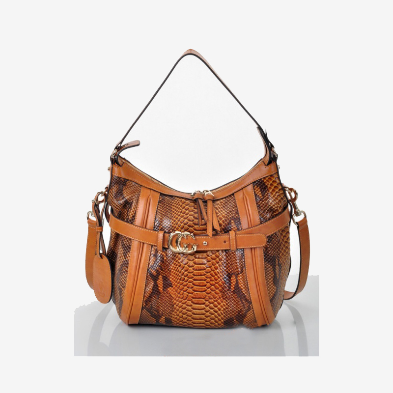 'GG running' medium hobo with double G detail