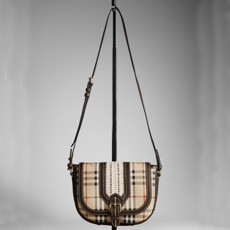 SMALL WOVEN ROPE CROSSBODY BAG