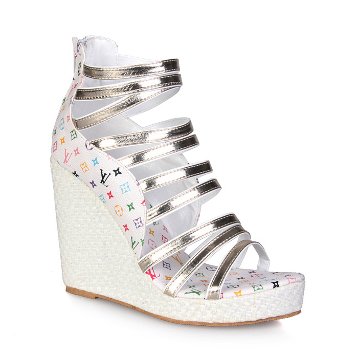 lousi vutton shoes with white