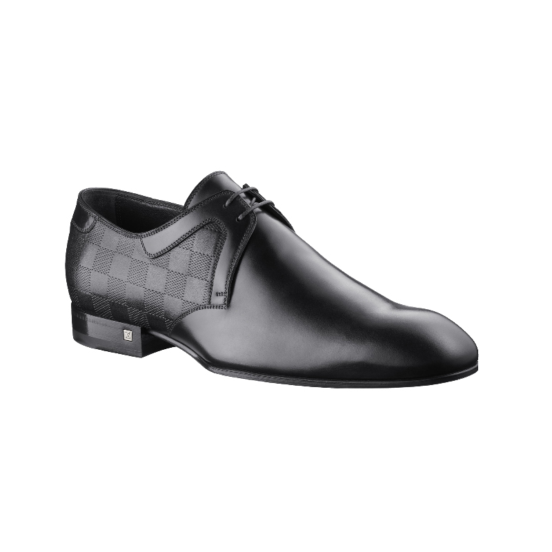 ZENITH LACE UP IN EMBOSSED LEATHER