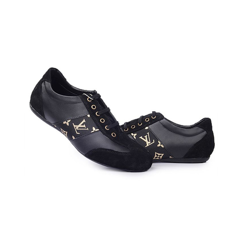 HUDSON SNEAKER IN CANVAS AND CALF LEATHER