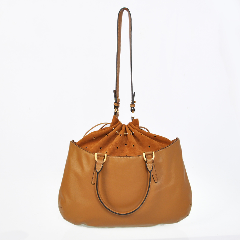 The Fendi Euronext Calfskin leather satchel