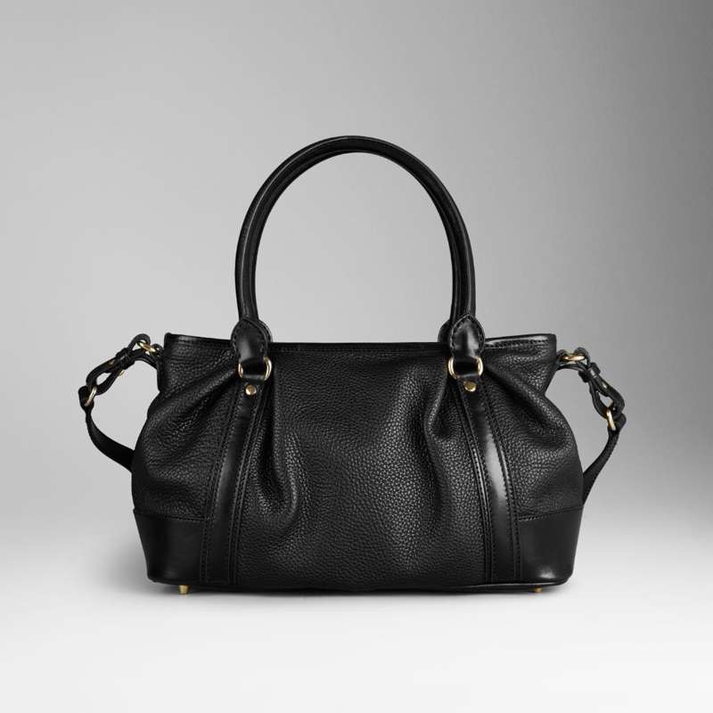 MEDIUM LEATHER BOWLING BAG