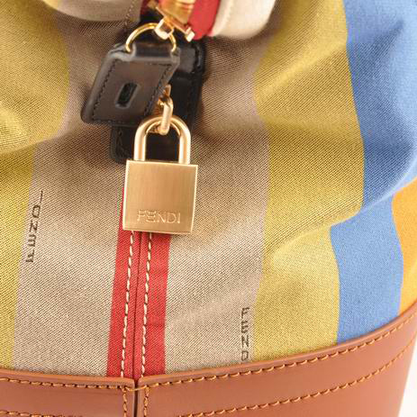 Fendi Fall Winter 2012 Pequin Bag 8BN232 Camel