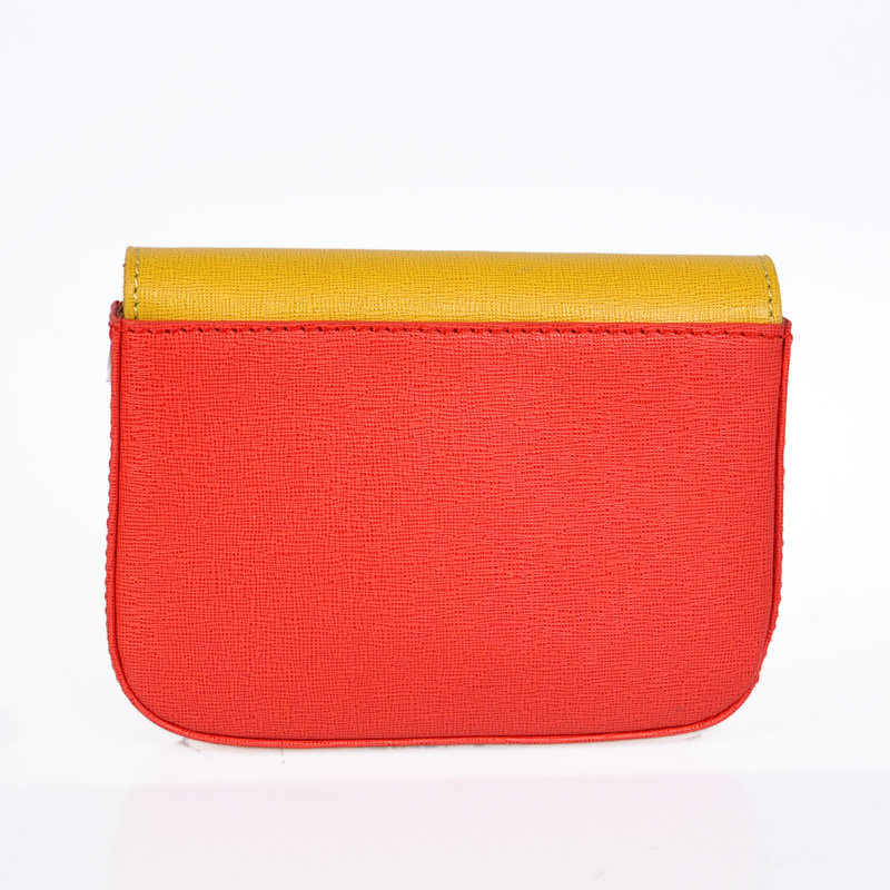 Fendi Chameleon Classic Saffiiano Leather Small Shoulder Bag 2541