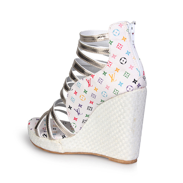 lousi vutton shoes with white