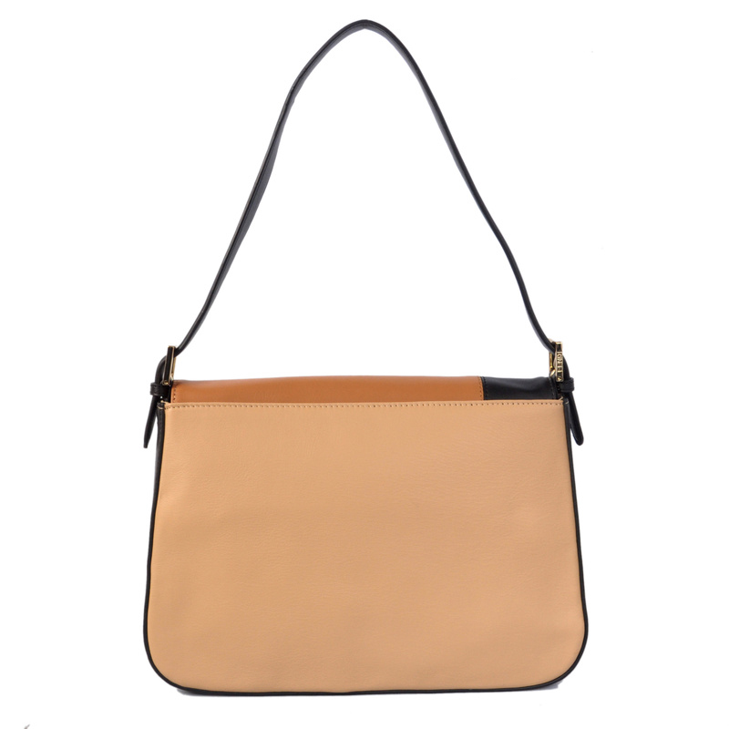 Fendi  '2Jours Elite' leather mixed color handbags